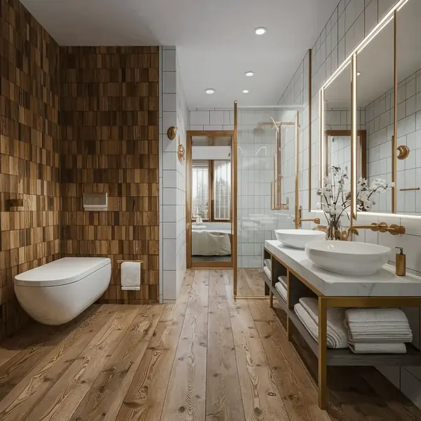 3D bathroom design — example 11