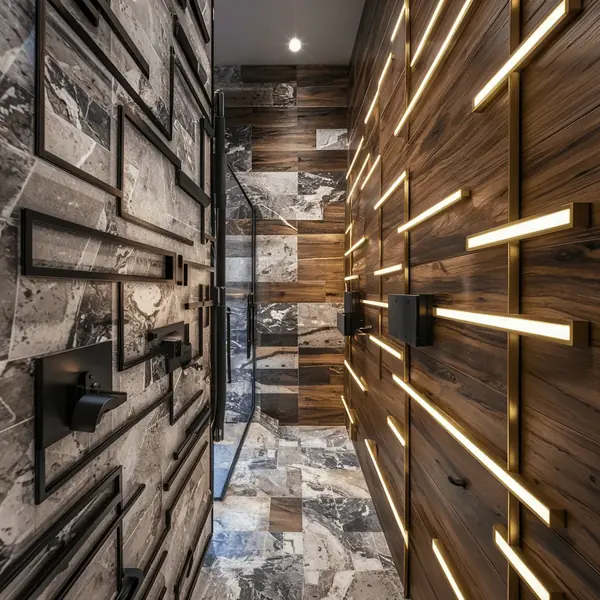 3D bathroom design — example 12