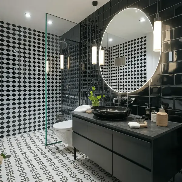 3D bathroom design — example 13