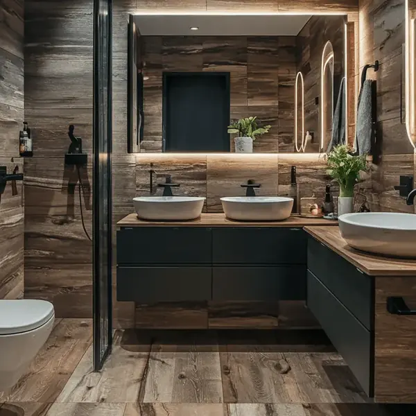 3D bathroom design — example 14