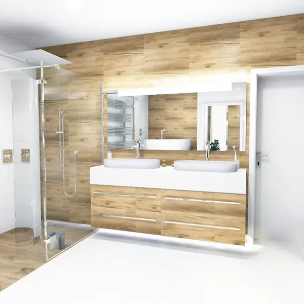 3D bathroom design — example 18